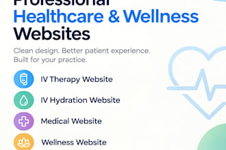 do iv therapy website, iv hydration website, medical website, wellness website