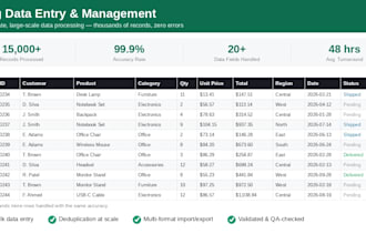 be your virtual data entry clerk for excel and spreadsheets