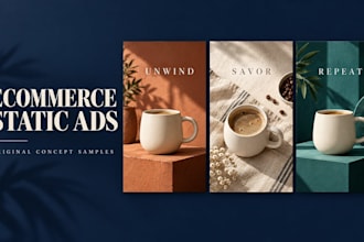 design ecommerce static ads from your product photos