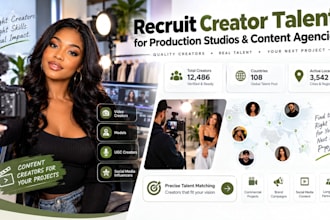 recruit ugc creators for ugc agencies and marketing teams