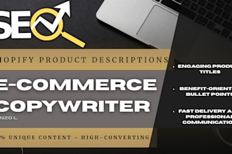 write convicing product descriptions for shopify