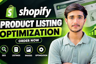 optimize shopify product listings, images and SEO