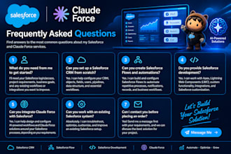 build claudeforce next gen salesforce CRM setup  ai flow automation
