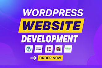 design, redesign ai wordpress website with elementor pro