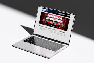 design a professional wordpress website for musicians and bands