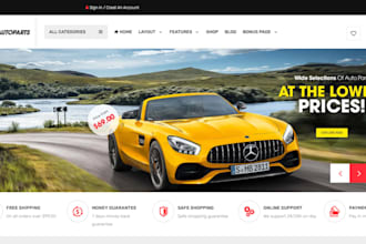 auto part shopify store auto part store auto part website automotive website