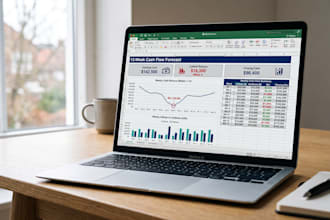 be your fractional cfo for cash flow forecasts and financial models