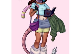 draw furry, feral or anthro character illustrations