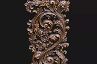 sculpt custom ornamental reliefs,3d flowers relief, headoards furniture carving