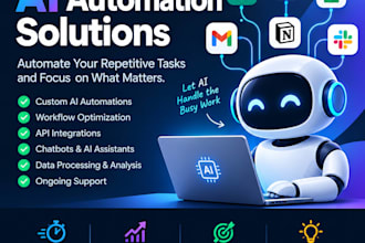build ai automation, ai chatbot, custom ai assistant and business tools