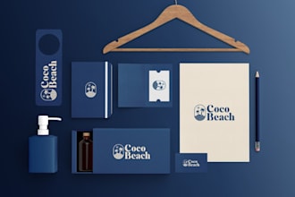 design a complete brand identity and brand guidelines