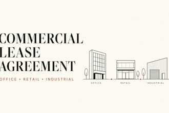 draft your office, retail, or industrial commercial lease