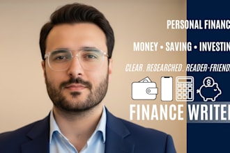 write personal finance and investing articles