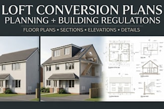 loft conversion plans planning building regulations drawings