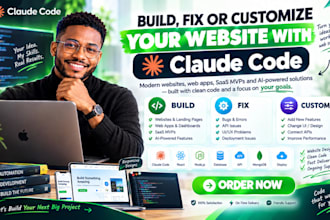 build fix or customize your website with claude code lovable replit claude