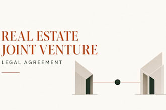 draft a professional real estate joint venture agreement