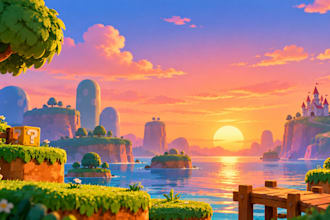 design a custom desktop wallpaper or gaming background