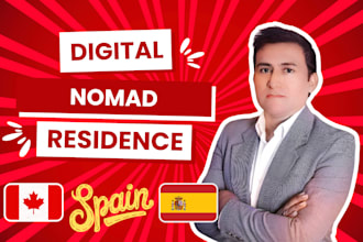 get your spain digital nomad residence for canada citizens