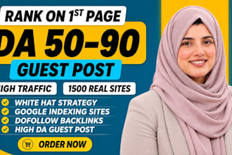 provide guest post backlinks with a premium guest post article