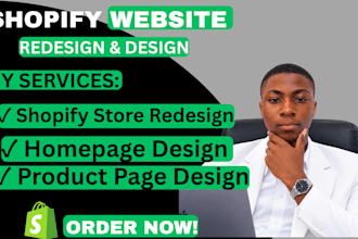 redesign shopify store  increase conversion and sales