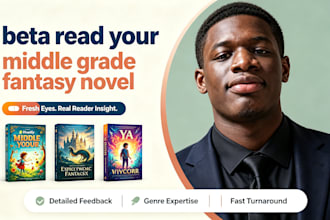 beta read ya middle grade fantasy fiction manuscript
