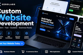 develop a website for you according to your needs
