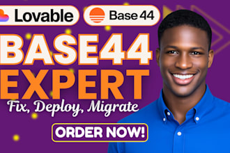 base44 expert base44 migration base44 app vibe coding base44 bug fixing replit
