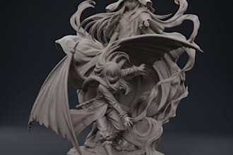 optimize, fix or model custom 3d files and stls for 3d printing