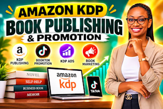 do amazon kdp book publishing booktok ebook promotion kdp ads book marketing