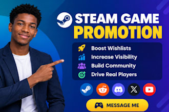 do steam game promotion, steam promotion and boost your steam wishlist