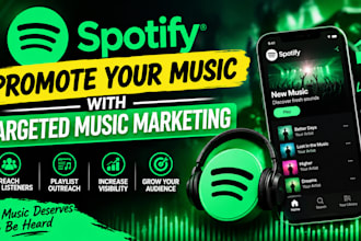 promote your spotify music with targeted music marketing