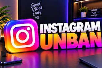 restore instagram page, ig profile unbanning issues