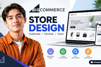 design, customize and develop your bigcommerce store