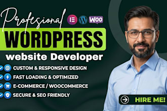 create fast loading and fully responsive wordpress website