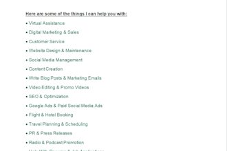 be your creative virtual assistant