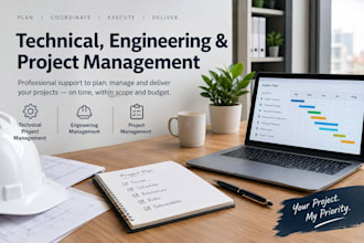 be technical project manager, engineering project manager, project coordinator