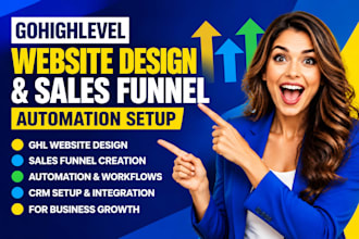 do best gohighlevel website design, ghl sales funnel, ghl automation