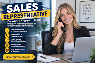 sales closer sales rep salesperson lead generation sales representative