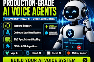 build production grade ai voice agents, conversational ai, and automation