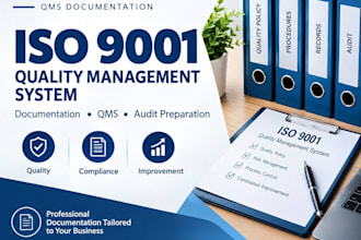 create iso 9001 quality management system documentation