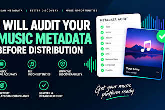 audit your music metadata before distribution