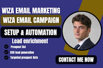 wiza lead generation, linkedin prospecting and verified b2b leads