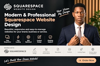 squarespace website design squarespace website duda ionos website shift4shop