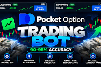 code pocket option automated script, indicator and strategy for options