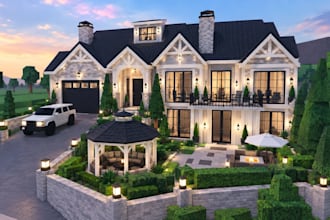 build your custom dream house in bloxburg