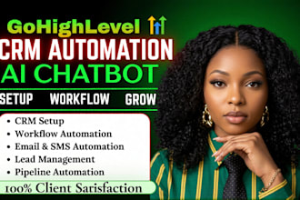 jobber gohighlevel pipedrive zoho crm n8n ghl ai agent and ai chatbot automation