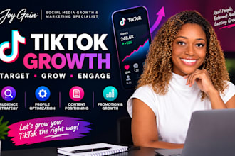 grow your tiktok account with targeted audience strategy and promotion