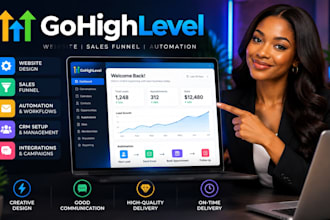 be gohighlevel expert go high level website automation gohighlevel sales funnel