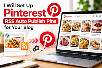 build pinterest RSS auto publish pins for your website