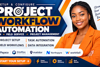 setup payaca sitemax systems matidor northspyre work4all crm workflow automation